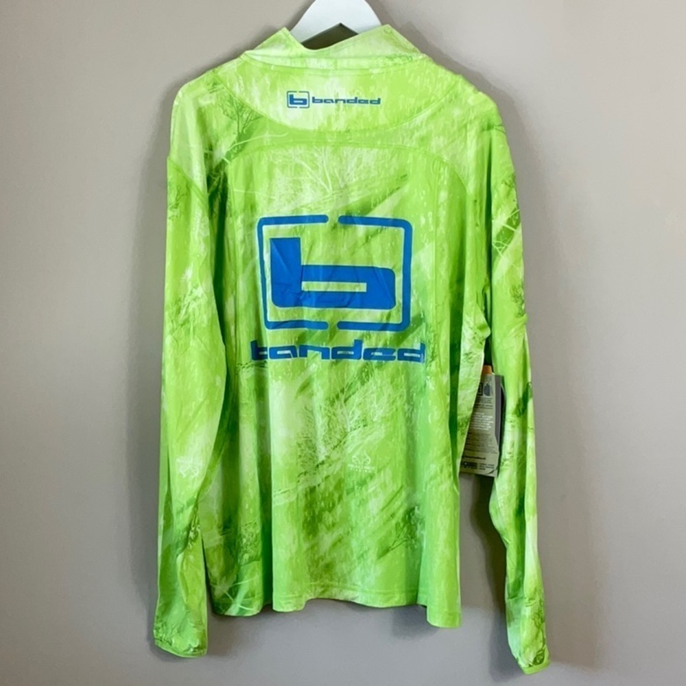 Banded Performance Adventure ¼ Zip Realtree Chartreuse - Picture 6 of 6